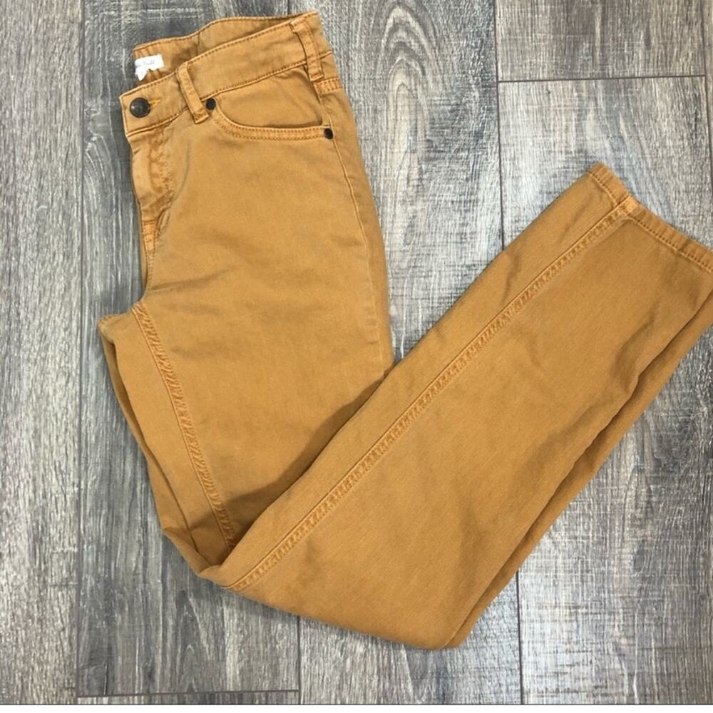 White stuff tan caramel skinny jeans